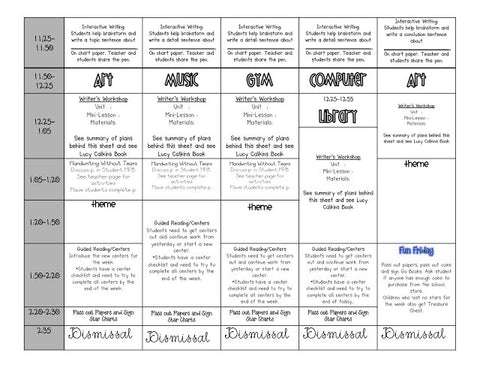 AER Lesson Plan